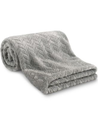 Souffle Fleece Baby Blanket for Boys, Girls, 30x40 Soft Nursery Toddler Blankets for Newborns, Stroller, Car Seat, Travel