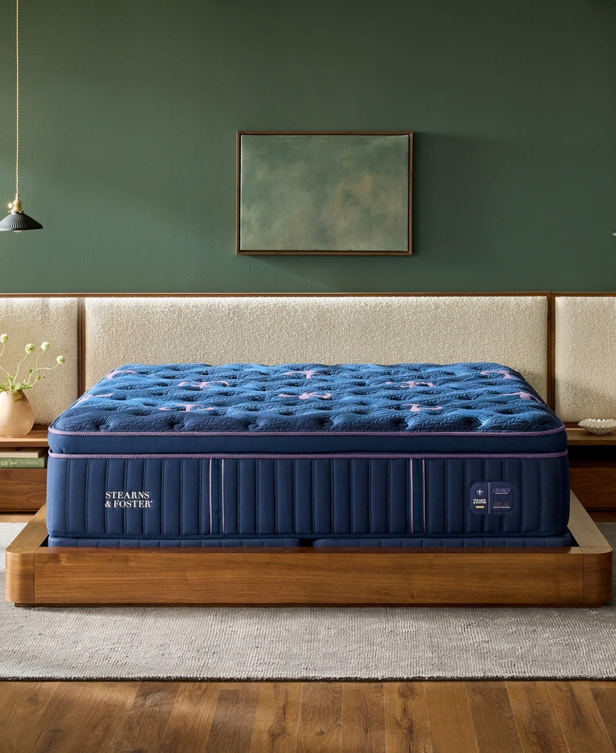 Stearns & Foster Legacy Firm Euro Pillow Top Ii 15.5" Mattress, Twin Xl