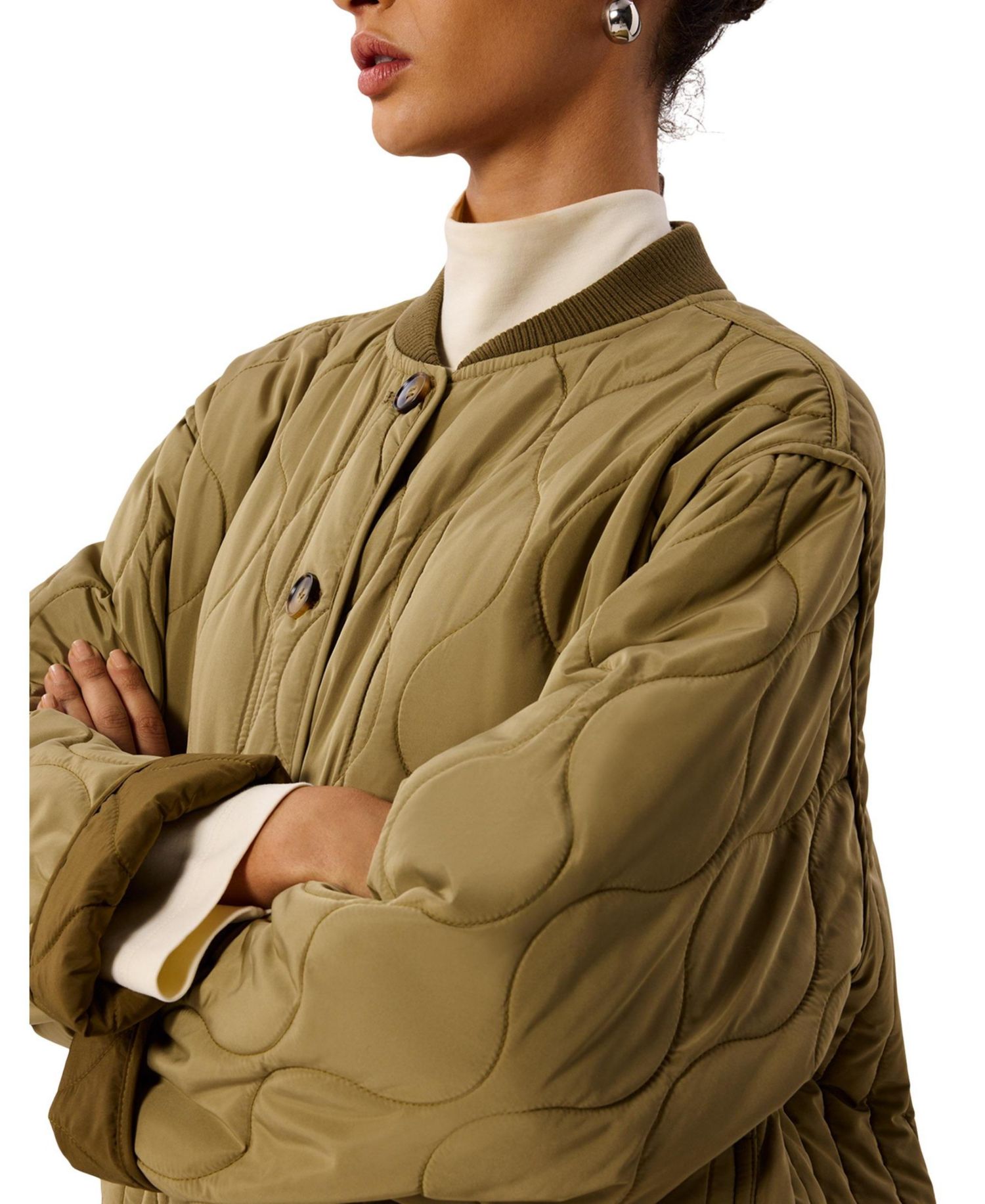 Women's Reversible Quilted Lightweight Jacket