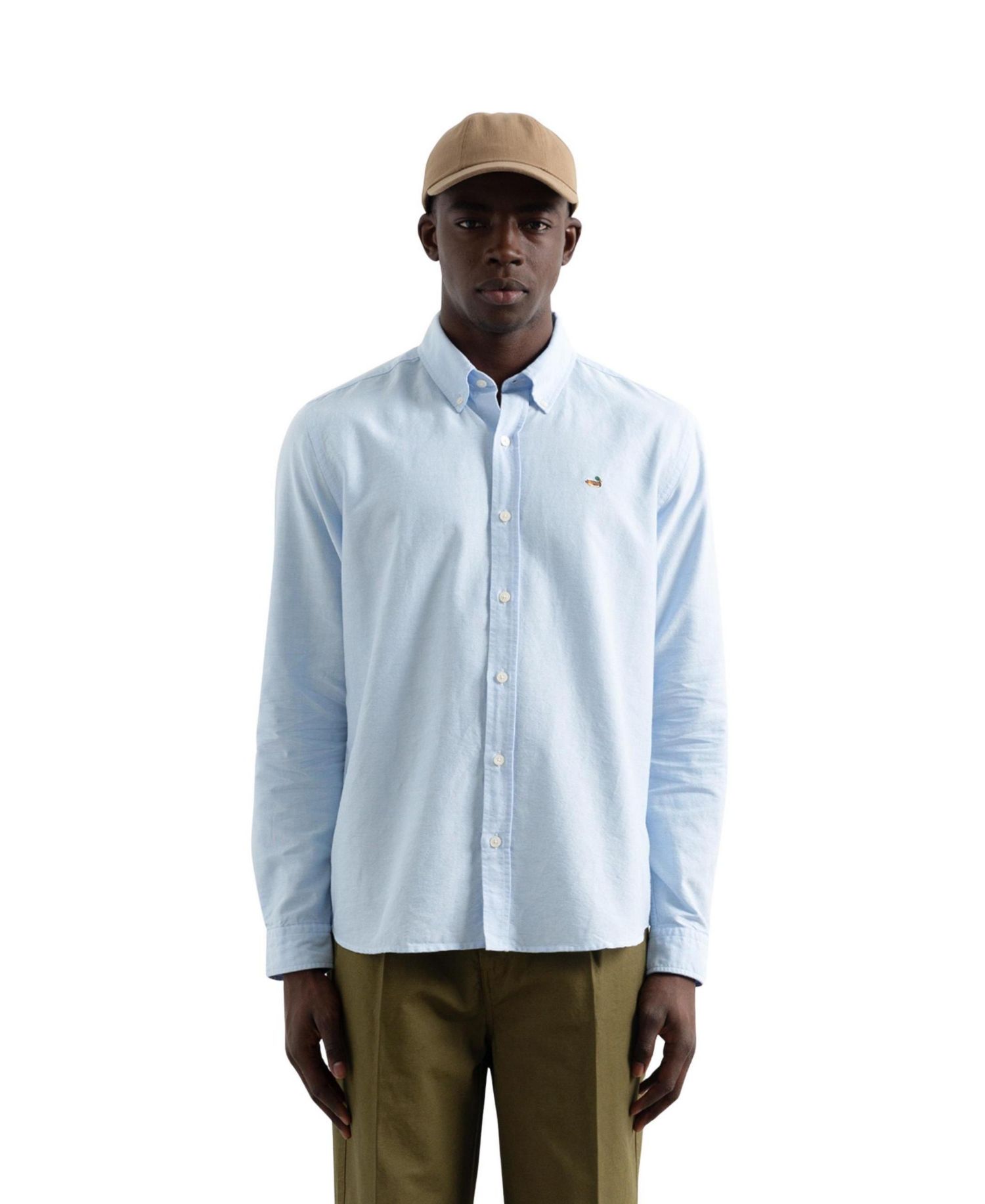 Men's Duck Oxford Long-Sleeve Shirt