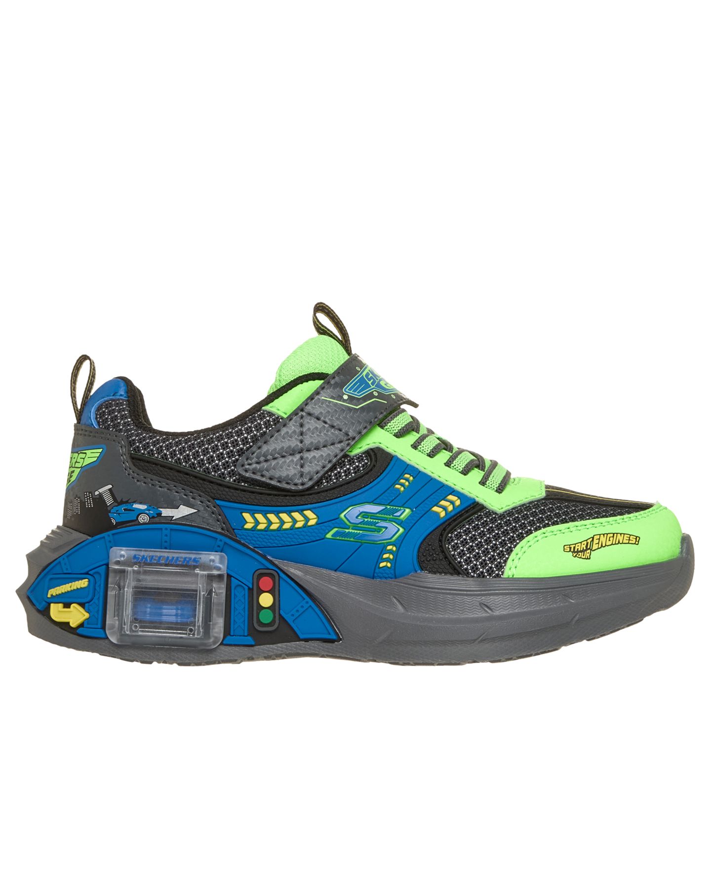 Кроссовки Skechers Garage Slip-On Low Top Athletic Sneakers from Finish Line для мальчиков, цвет: Лаймовый — фото 2