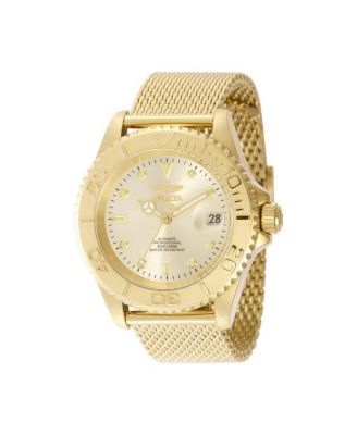 Men's Automatic Pro Diver Gold Stainless Steel 40mm