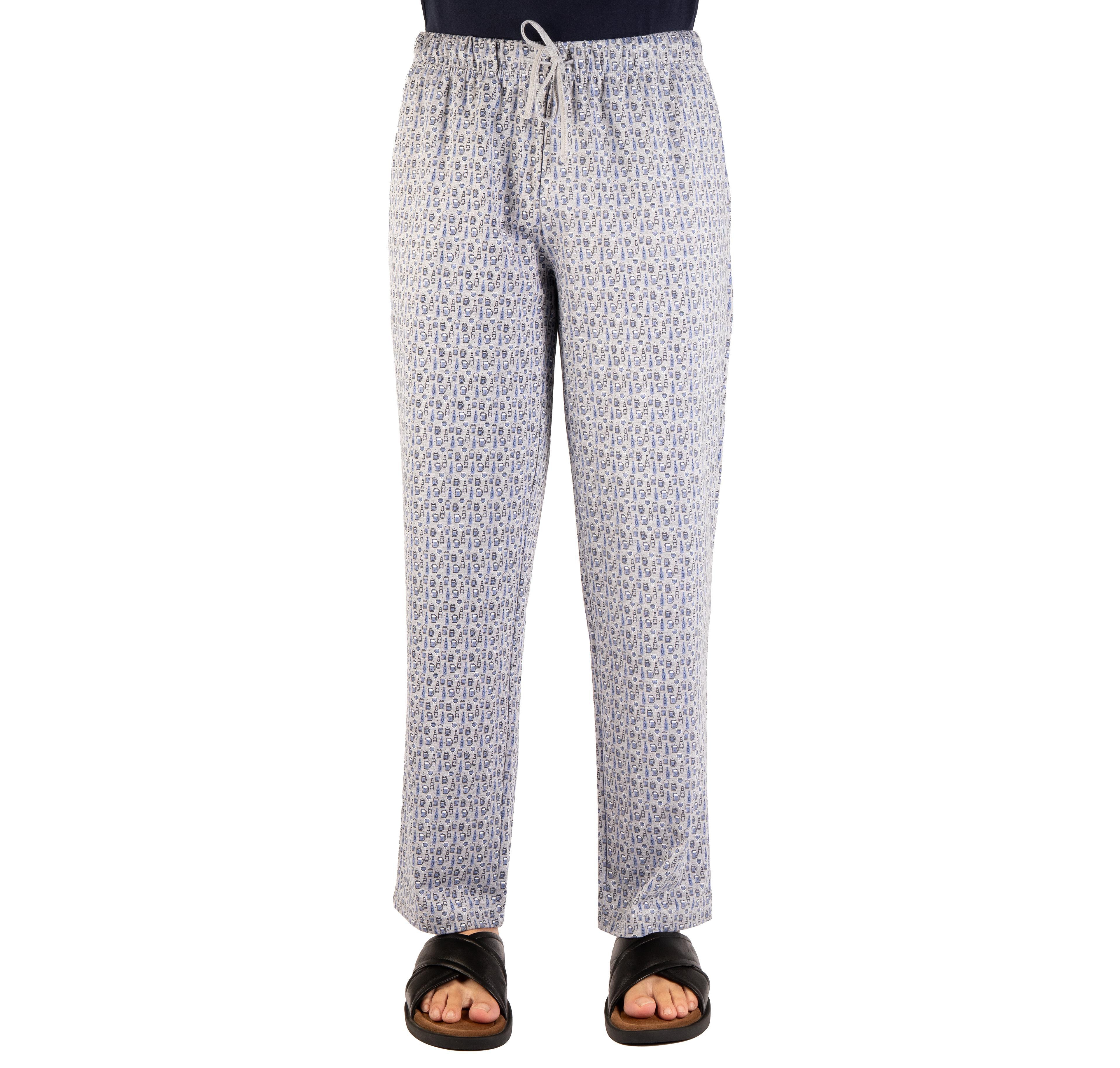 Tailorbyrd Men's Bottoms Up Print French Terry Pants