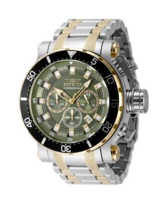 Men's Quartz Coalition Forces Two-Tone Stainless Steel Water-Resistant Watch, 52mm