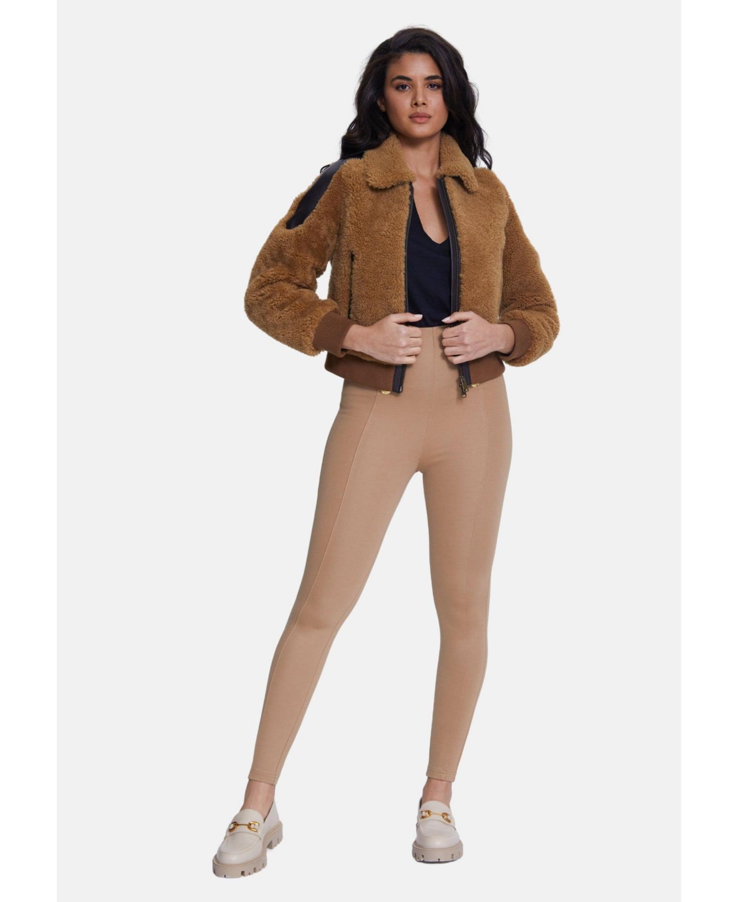 Women's Selina Sheepskin Teddy Jacket