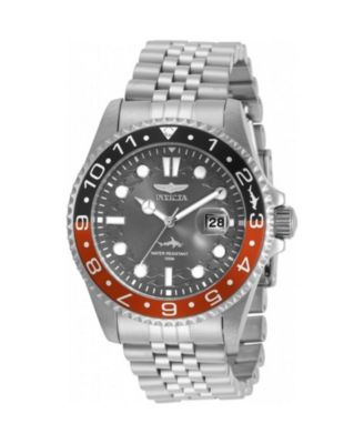 Men's Quartz 3-Hand Pro Diver Water-Resistant Stainless Steel Watch, 43mm