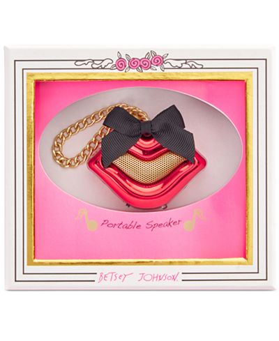 Betsey Johnson Lips Portable Speaker