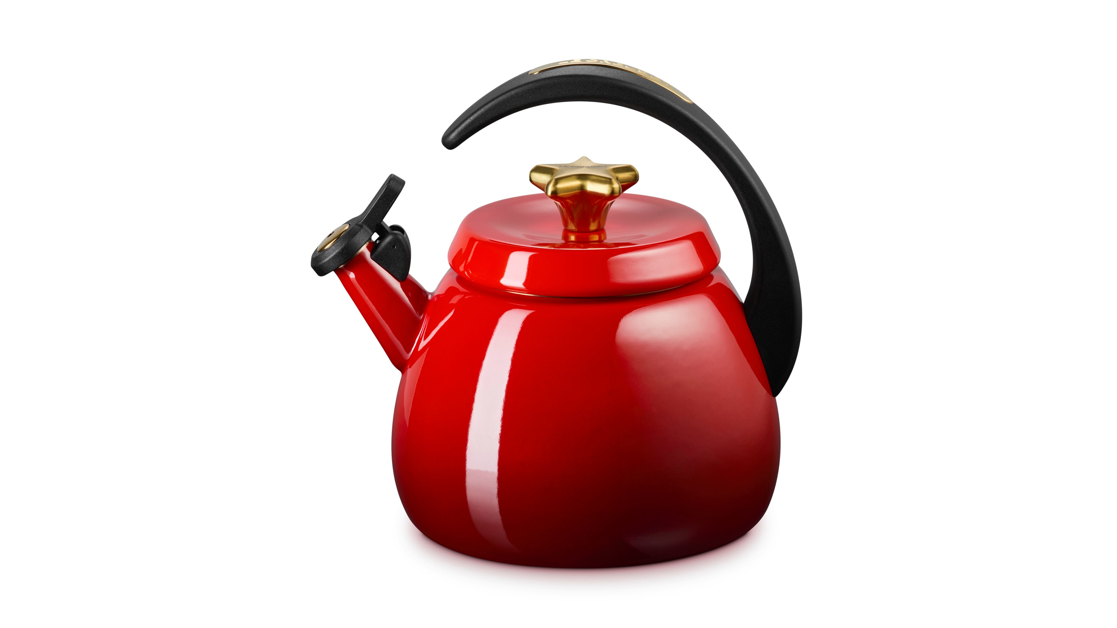 Le Creuset 2.2 qt. Signature Cloche Kettle with Gold Knob