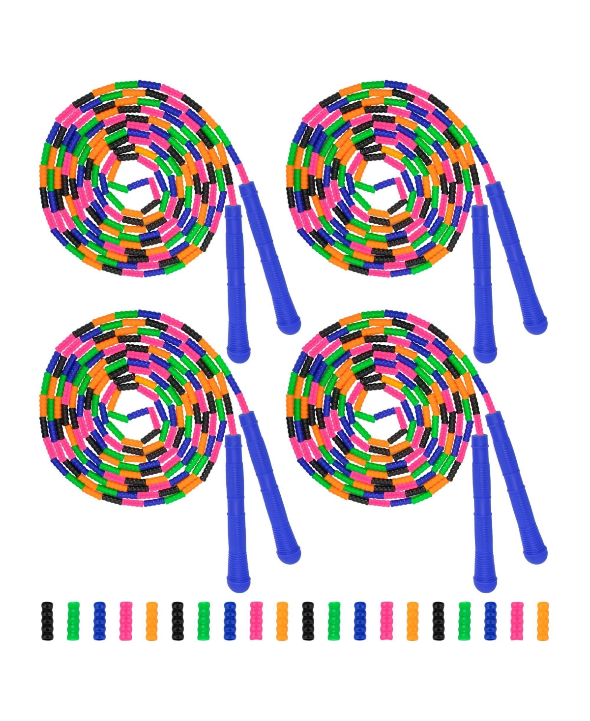 Aofar Soft Beaded Double Dutch Jump Rope for Adults