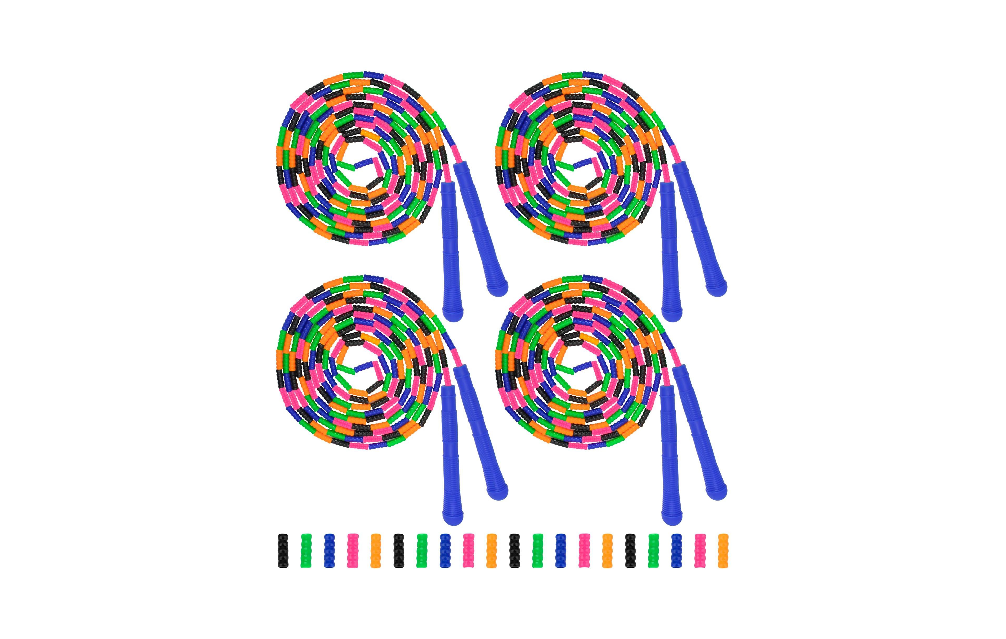 Aofar Soft Beaded Double Dutch Jump Rope for Adults