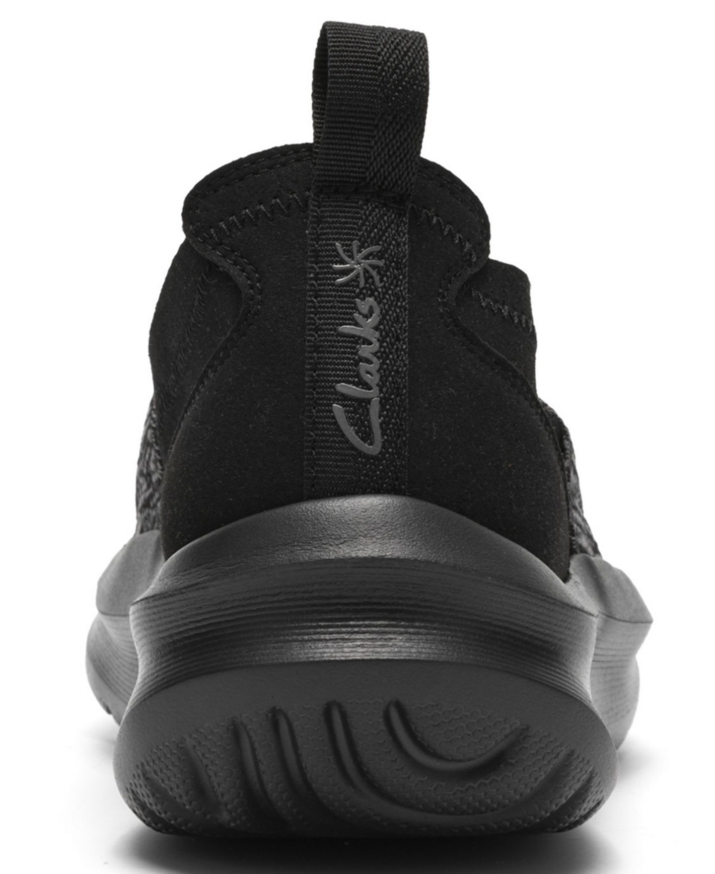 Женские кроссовки Clarks Solevana Lily Slip-On Walking, цвет: Чёрный — фото 3