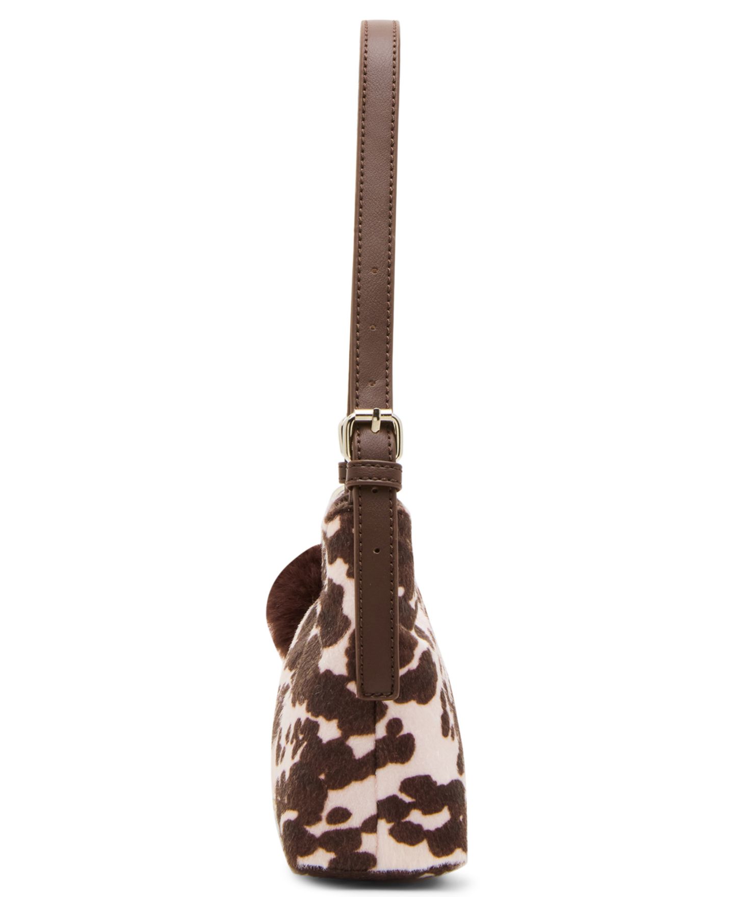 Женская сумка Madden Girl Leopard Print Small Shoulder Handbag, цвет: Коричневый — фото 5