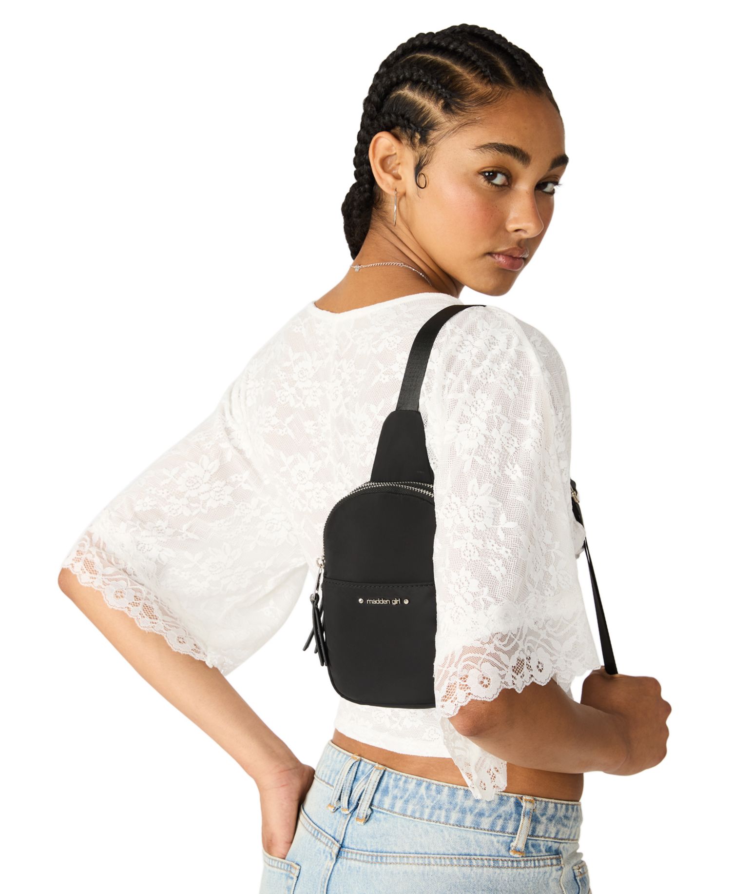 Small Adjustable Sling Crossbody Handbag