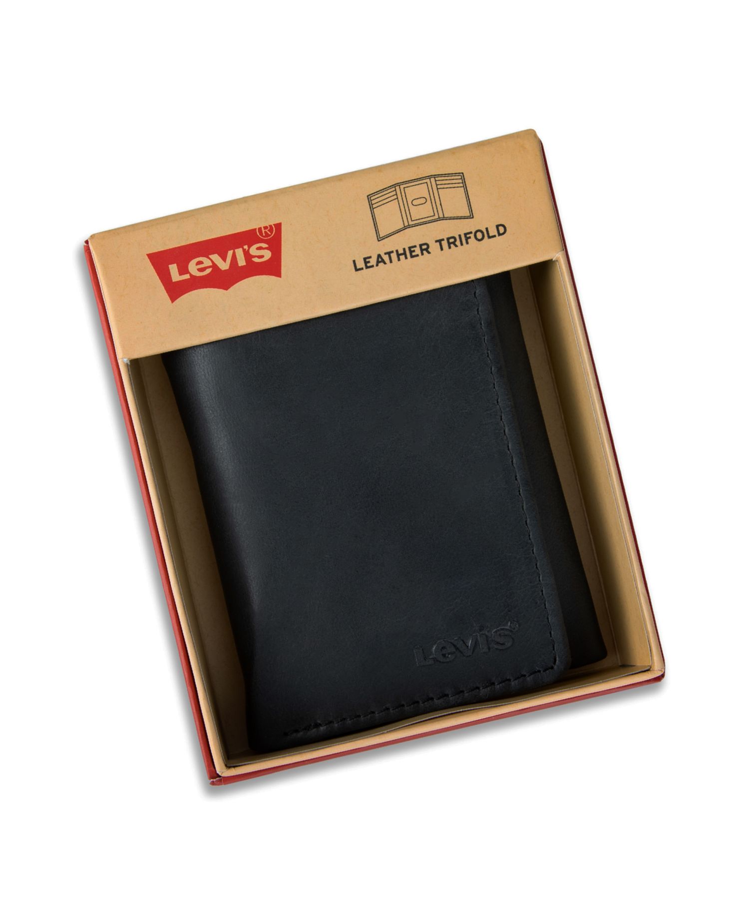 Men's RFID Leather Trifold Wallet