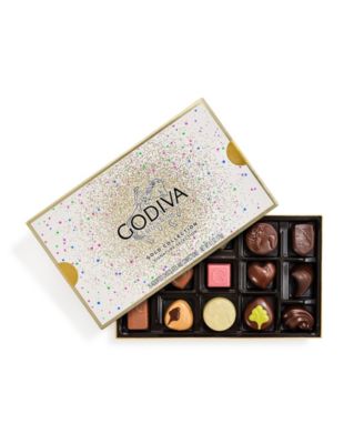 Chocolate Gold Happy Birthday Gift Box, 15-Pieces