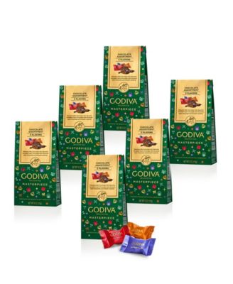 Holiday Chocolate Ganache Masterpiece Small Bag, 6-Pack