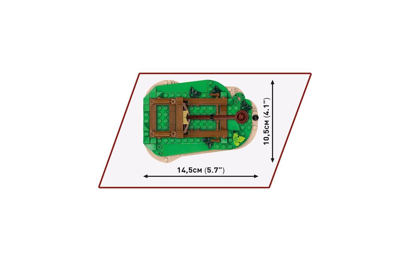 Детский конструктор COBI Imperium Romanum Roman Onager 173-Piece Building Set, Ages 6+, цвет: Open Miscellaneous — фото 5