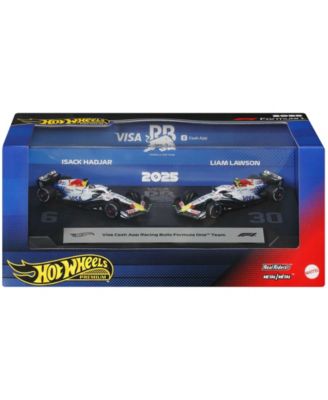 1:64 Scale Formula 1 Visa Cash App Racing Bulls Die-Cast Race Car, 2-Pack