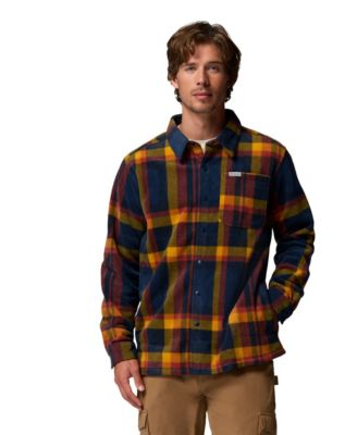 Men's Steens Mountain II Plaid Fleece Shirt Jacket