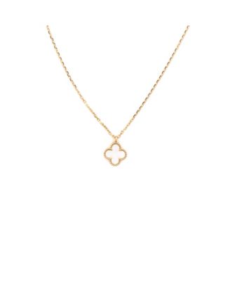 Pre-Owned Van Cleef and Arpels Pendant Necklace 18K Yellow Gold