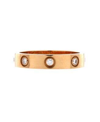 Love Wedding Band 8 Diamonds Ring