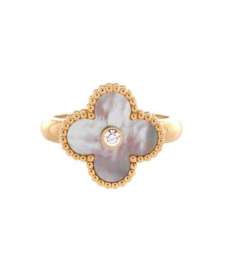 Pre-Owned Van Cleef and Arpels Vintage Alhambra Ring