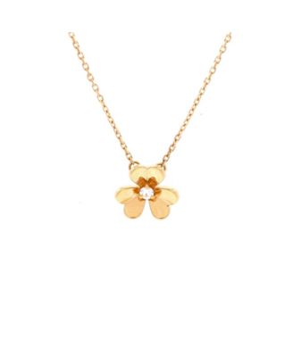Pre-Owned Van Cleef and Arpels Pendant Necklace 18K Yellow Gold