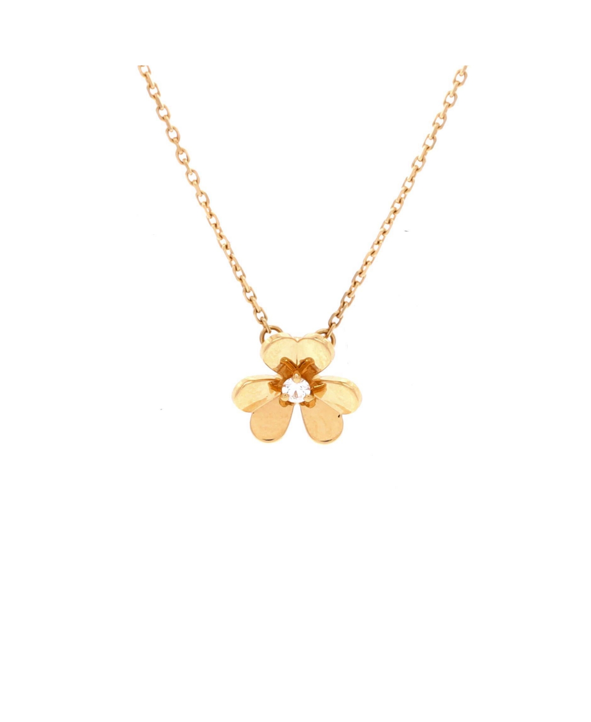 Pre-Owned Van Cleef and Arpels Frivole Pendant Necklace - 18k yellow gold