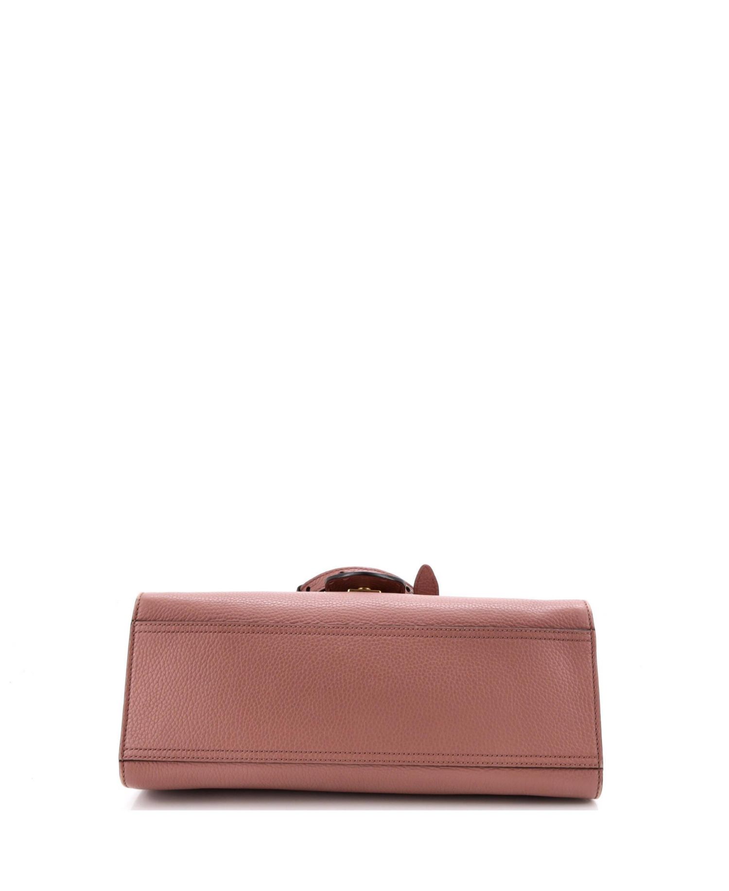 Small GG Marmont Top Handle Bag Leather