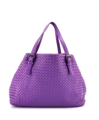 Large A-Shape Tote Intrecciato Nappa