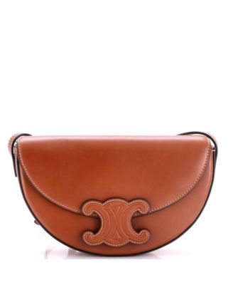 Cuir Triomphe Besace Flap Bag Leather