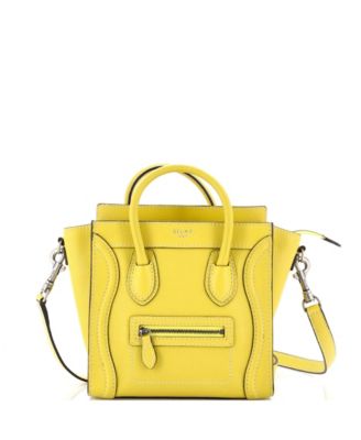 Nano Luggage Bag Grainy Leather