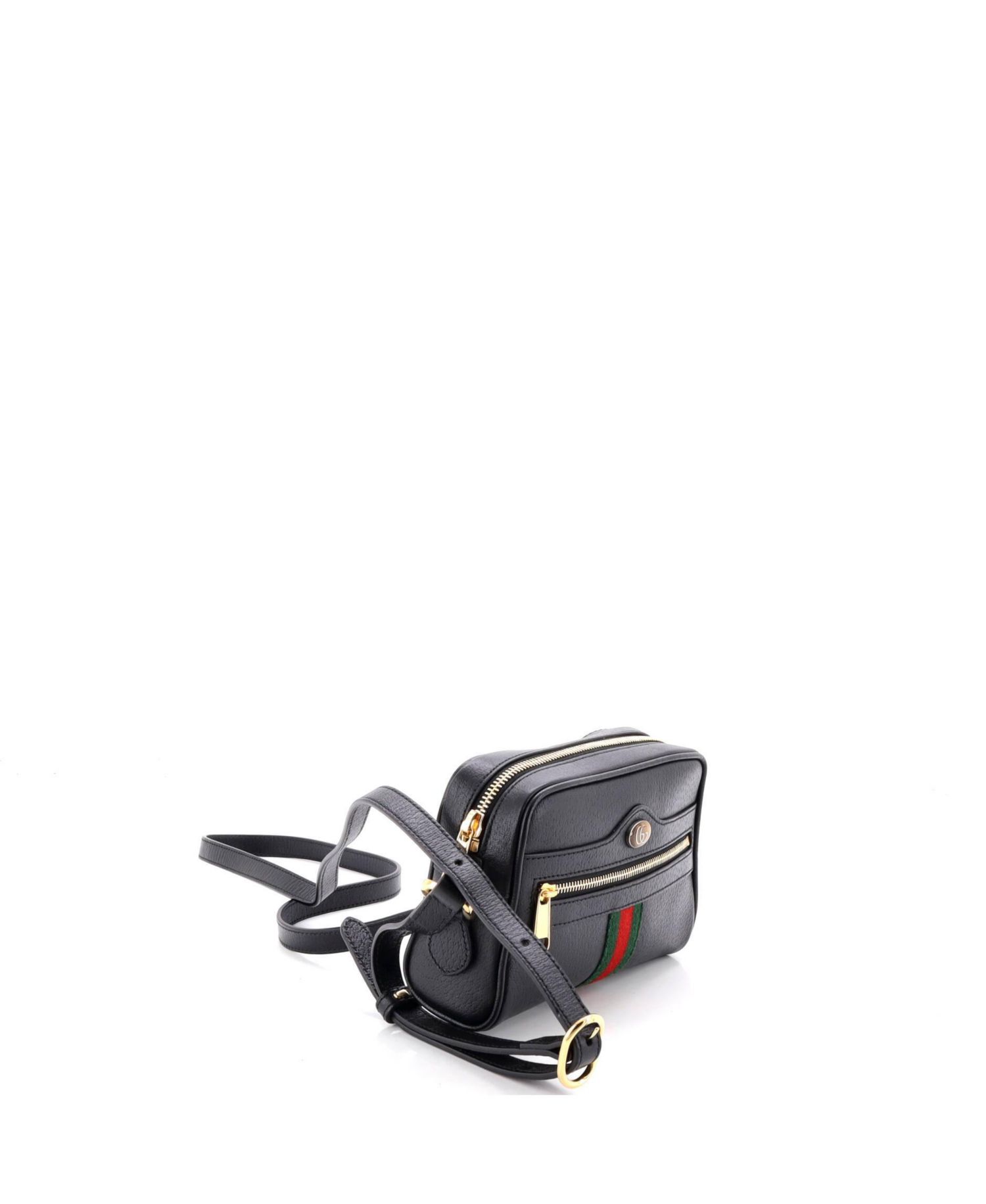 Mini Ophidia Crossbody Leather Shoulder Bag