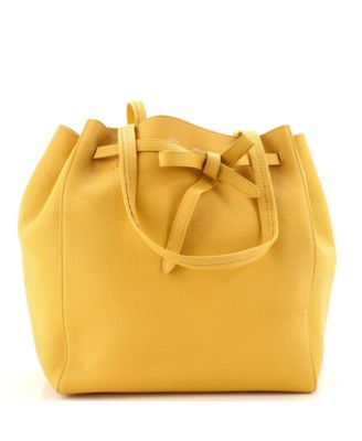 Phantom Tie Cabas Medium Leather Tote