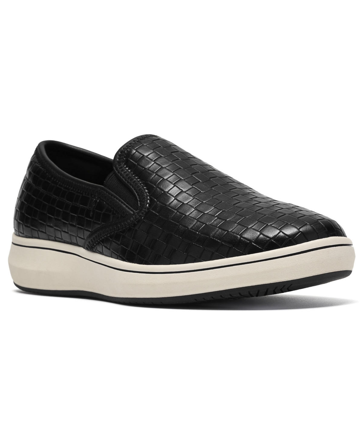 Clarks Cloudsteppers BreezeSky Zoe Slip-On Sneaker - Black Interest - Size 7