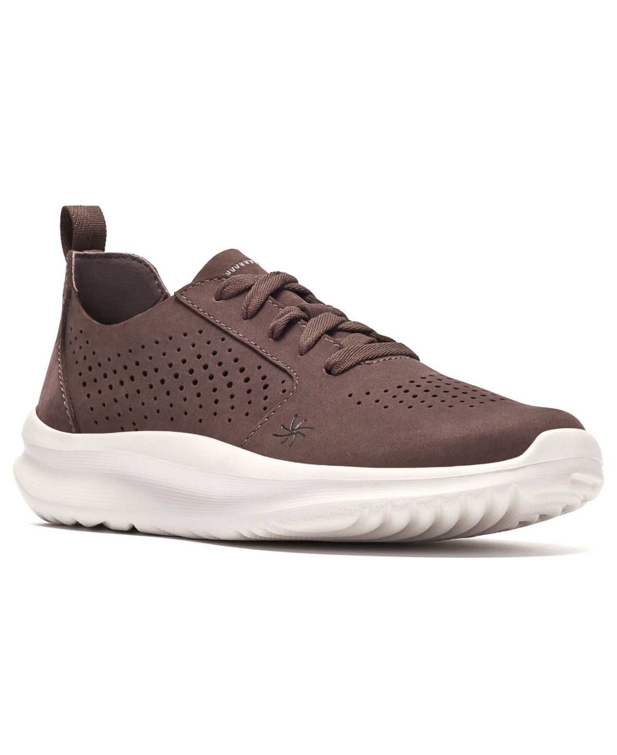 Clarks Women's Cloud Steppers Solevana Style LaceUp Sneakers - Fig Nubuck