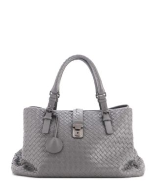 Medium Roma Bag Intrecciato Nappa