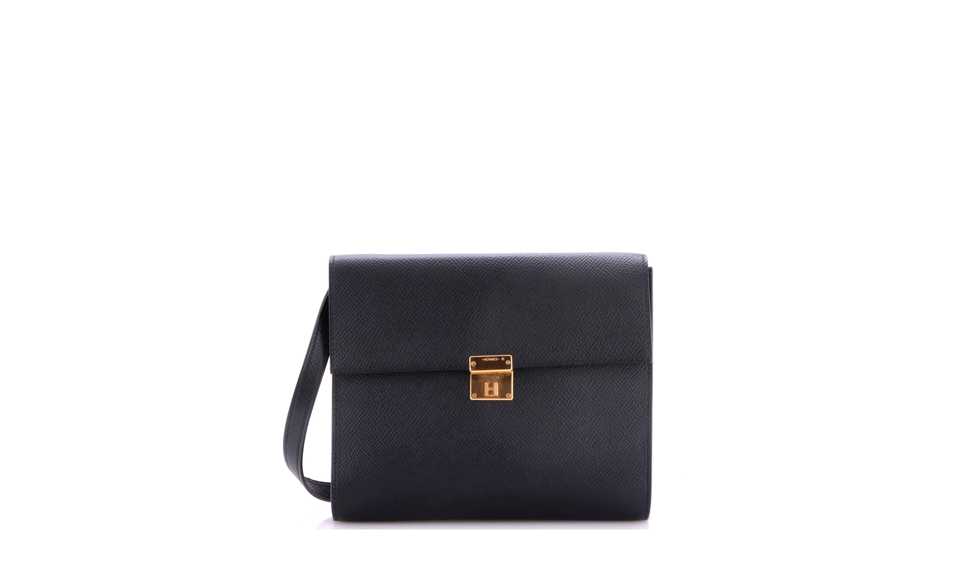 Pre-Owned Hermes 16 Clic Wallet on Strap Epsom