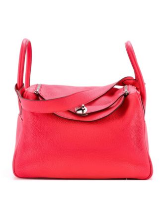 30 Lindy Leather Optional-Strap Shoulder Bag
