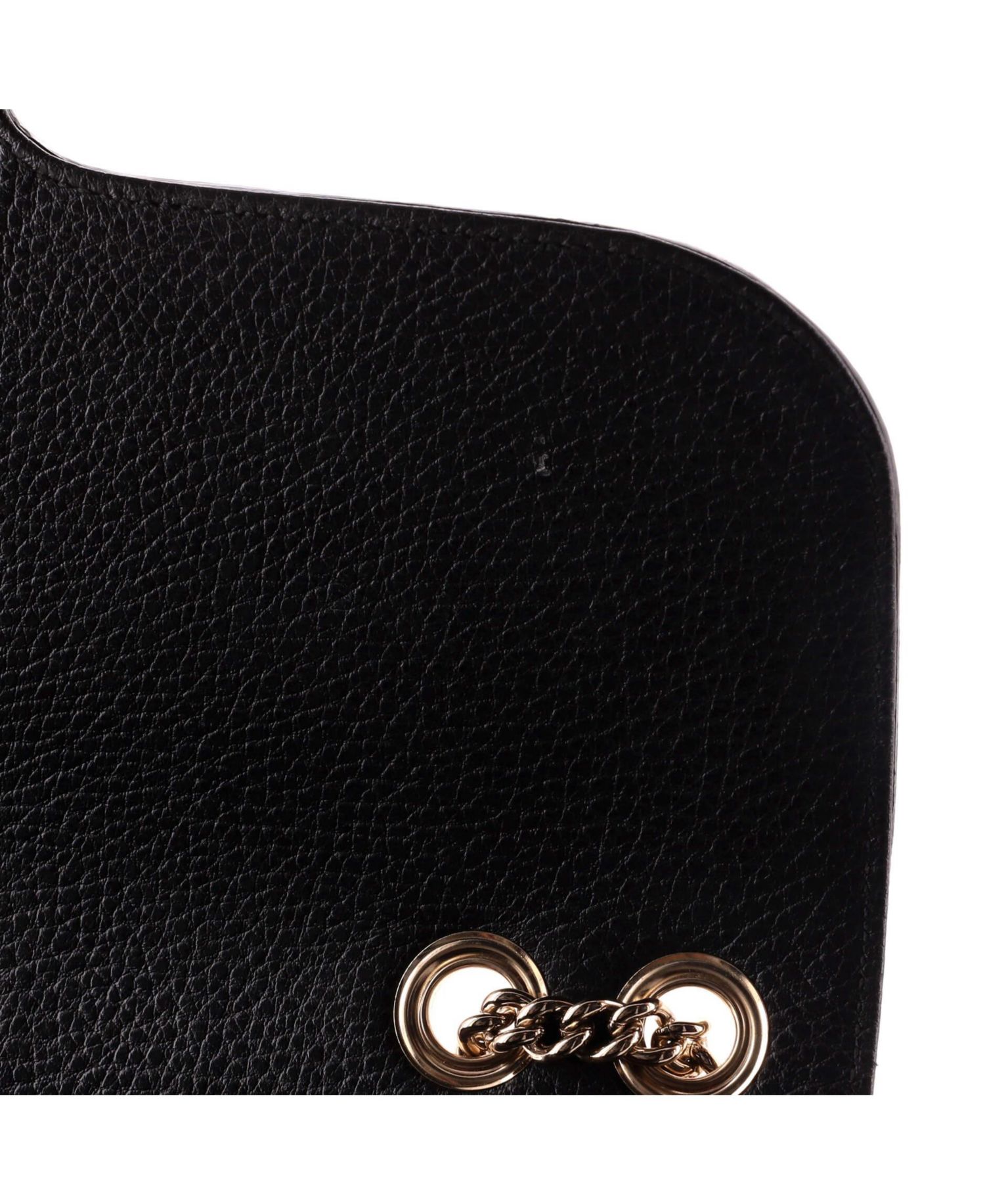 Medium Interlocking Shoulder Bag Leather