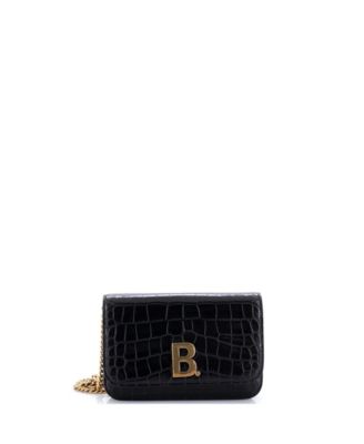 B Dot Mini Crossbody Wallet on Chain