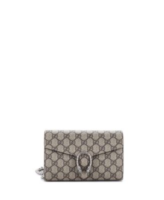 Dionysus Coated Canvas Chain Strap Wallet