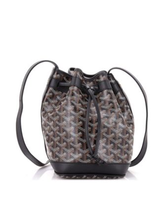 Petit Flot Coated Canvas Bucket Bag