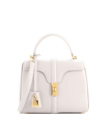 Small 16 Top Handle Bag Smooth Calfskin