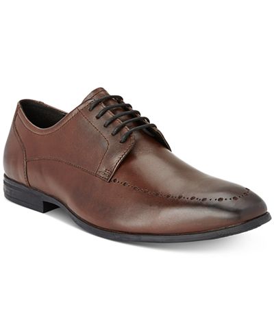 Bar III Men's Dane Brogued Moc Toe Derbys, Only at Macy's