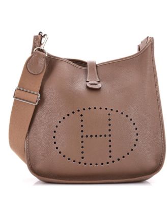 Pre-Owned Herm&eacute;s Evelyne GM Gen III Clemence Bag