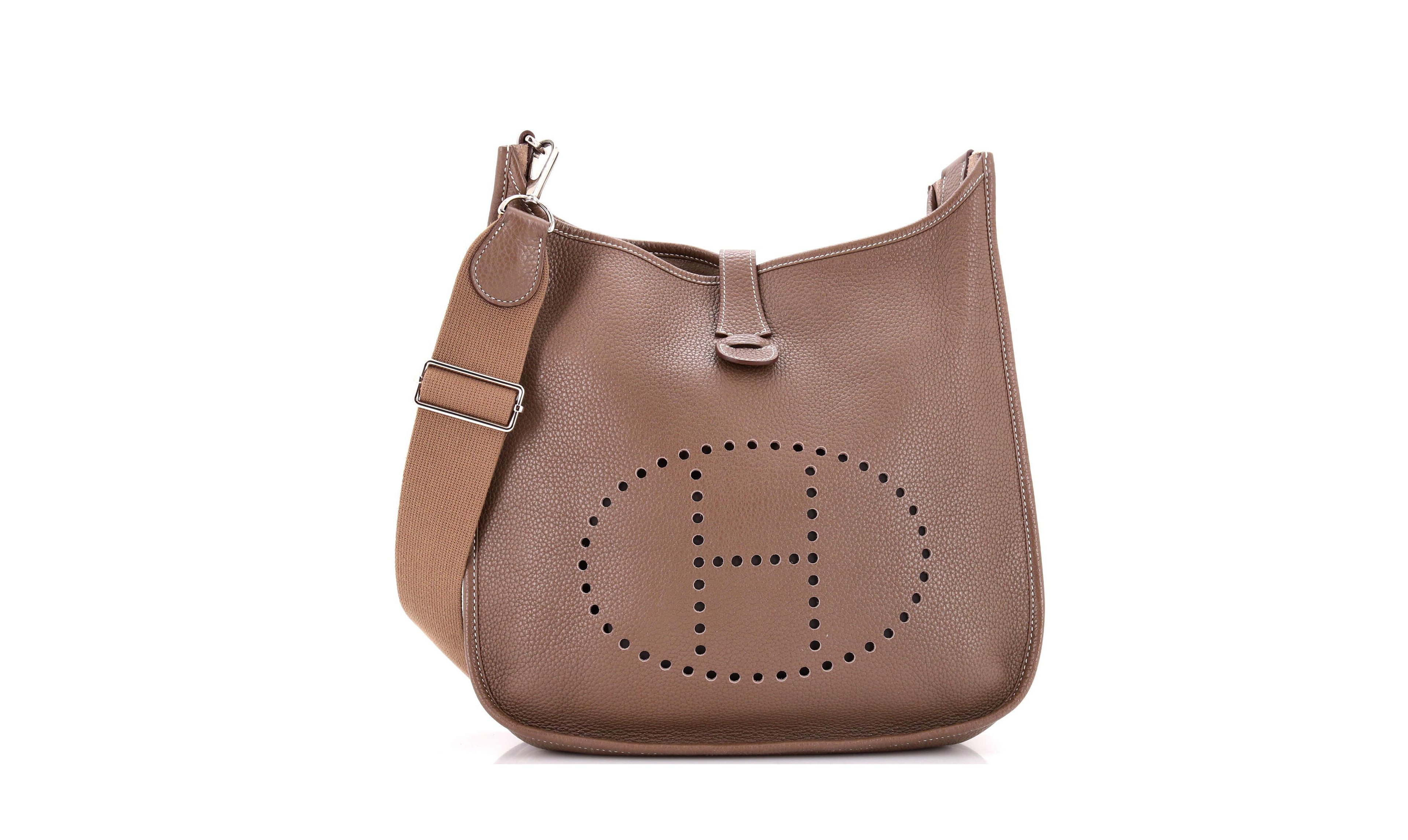 Pre-Owned Hermes Evelyne Gm Gen Iii Clemence Bag