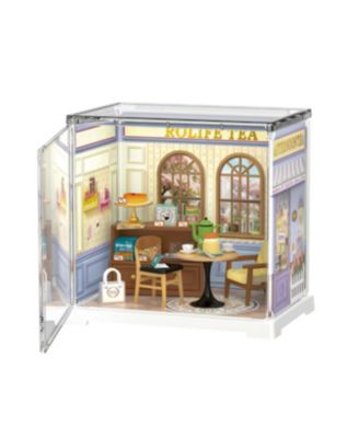 Super Creator Mini Series Cake Shop, DIY Plastic Miniature Kits Retail Store Series, Mini Model House Building Set for Teens DIY Crafts