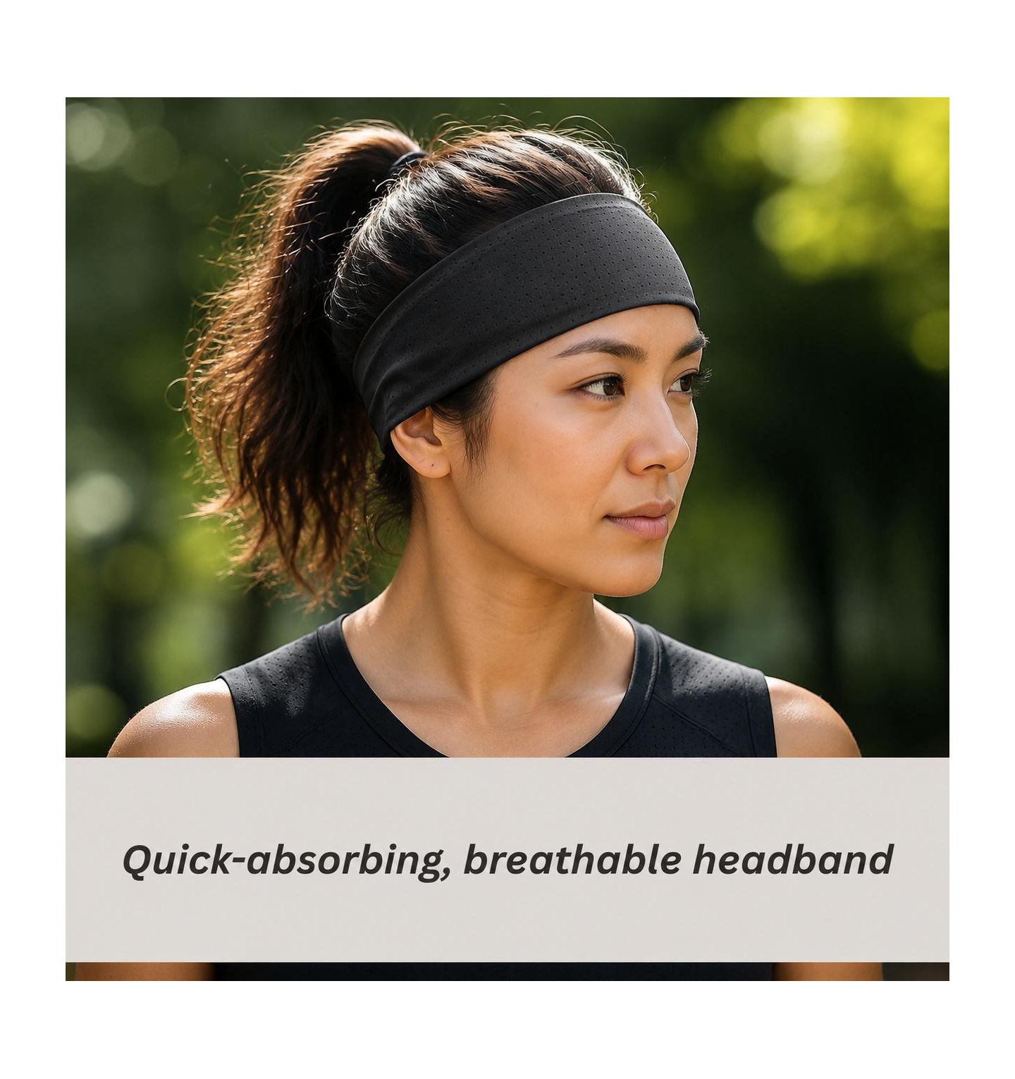 Женские аксессуары для волос Furlihong Reversible Stretchy Sports Headbands, 2-Pack — фото 3