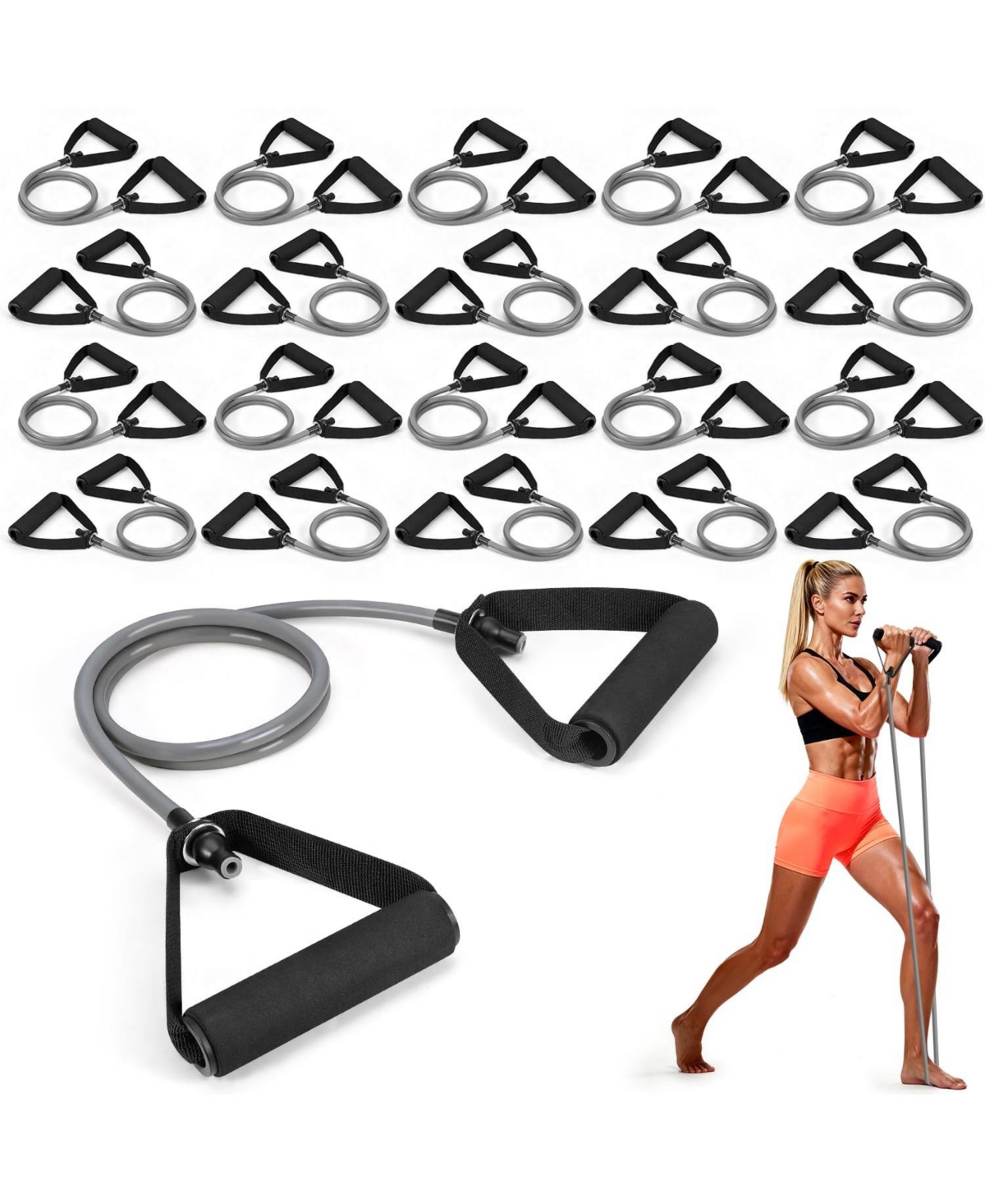 Aofar Resistance Bands With Handles for Fitness Rehab